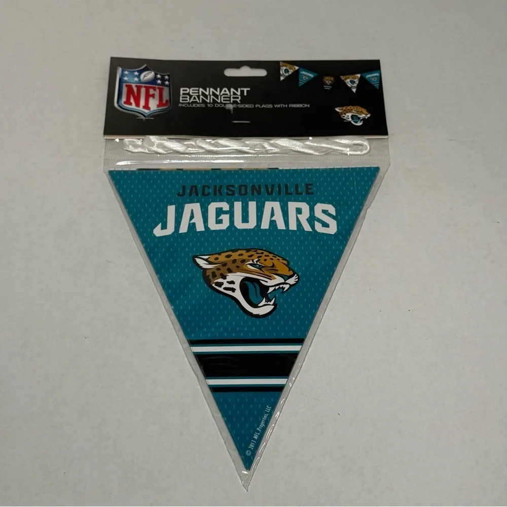Jacksonville Jaguars Pennant Banner